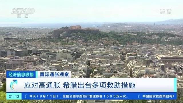 希腊提供80亿欧元电费补贴【希腊出多项救助措施应对高通胀和能源危机】